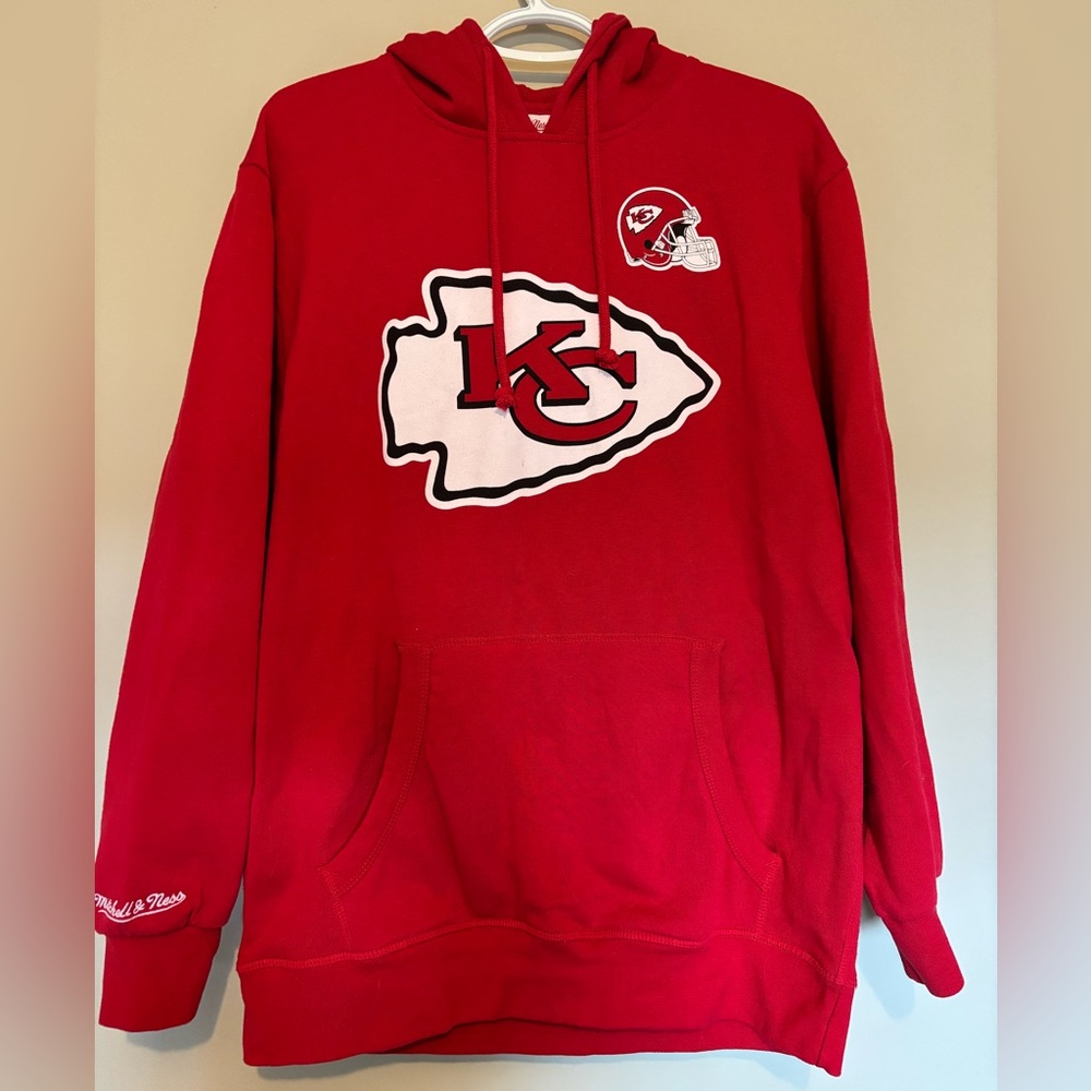 Mitchell & Ness Red Kansas City Chiefs Sweater